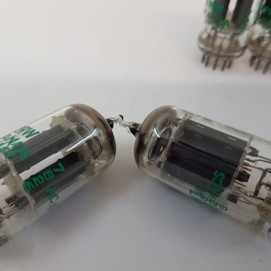 5 X JAN 6189W SYLVANIA TUBE. NOS /...