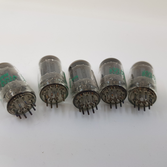 5 X JAN 6189W SYLVANIA TUBE. NOS /...