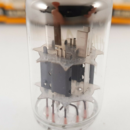 10 X 12AT7 / ECC81 KUNDAN TUBE. EUROPA BOX. SMOOTH PLATES. CU  ENA