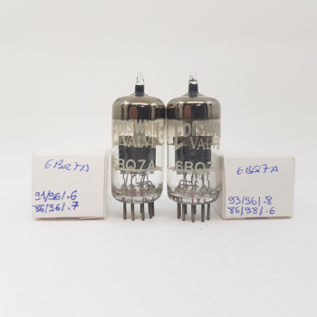 2 X 6BQ7A EDISWAN TUBE....