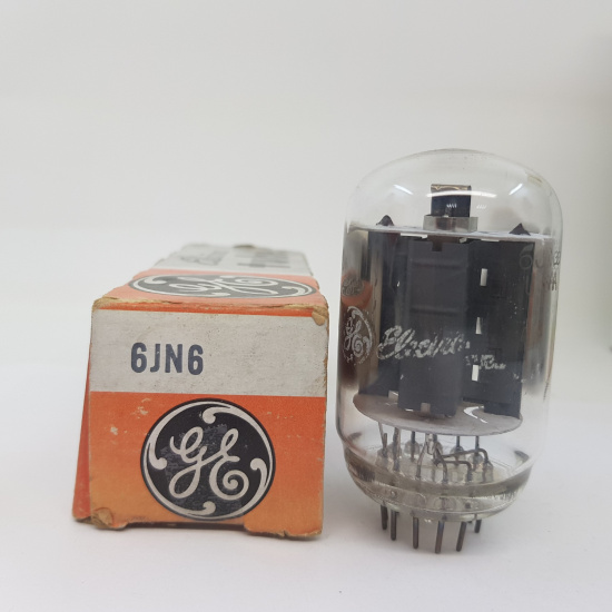 1 X 6JN6 GENERAL ELECTRIC TUBE. NOS/NIB. RCB201