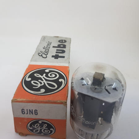 1 X 6JN6 GENERAL ELECTRIC TUBE. NOS/NIB. RCB201