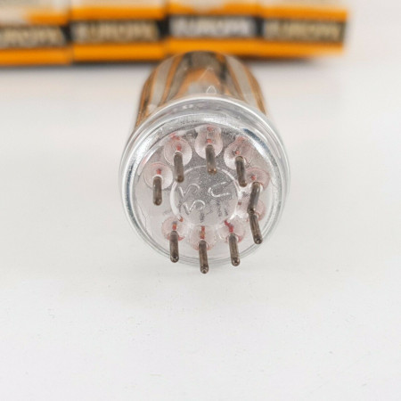 10 X 12AT7 / ECC81 KUNDAN TUBE. EUROPA BOX. SMOOTH PLATES. CU  ENA