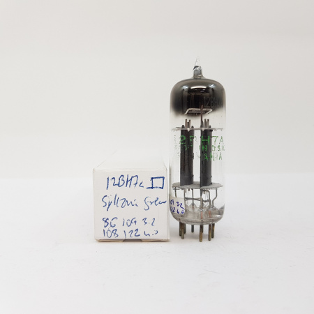 1 X 12BH7A SYLVANIA TUBE. SQUARE GETTER. LITTLE USED. CB91