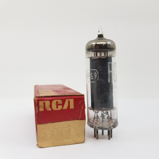 1 X 6669 / 6AQ5A / 6HG5 RCA TUBE. NOS. RCB170