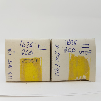 2 X 1626 / VT137 RCA TUBE....