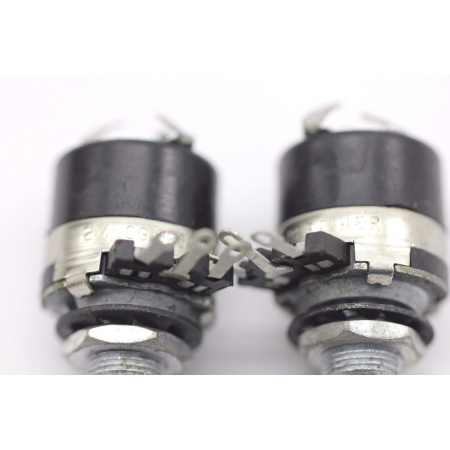 1 X POTENTIOMETER PIHER 2M OHM LOG W ON/OFF B (NEW OLD STOCK) 1PC. CA365U23F190424