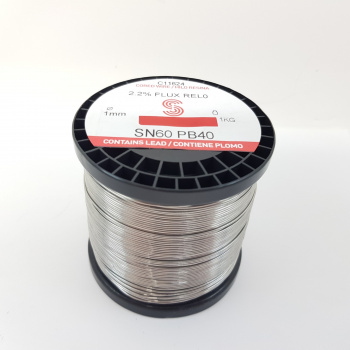 1 X SOLDER WIRE 1mm. 60/40...