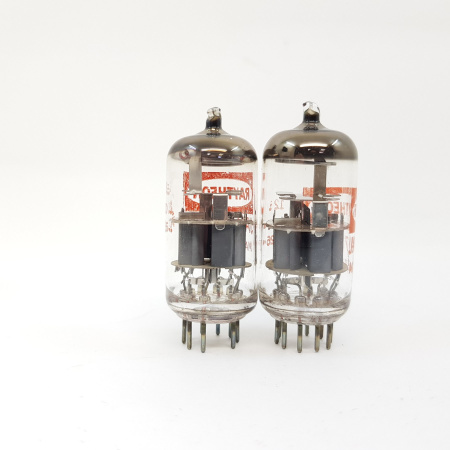 2 X JAN 7308 RAYTHEON TUBE. 76/92%-122/72%. PAR. NOS/NIB. 32P. CH70