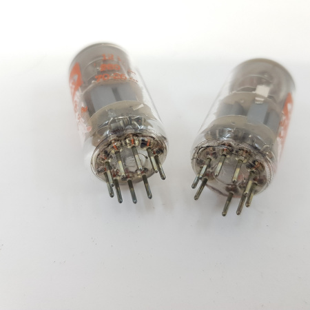 2 X JAN 7308 RAYTHEON TUBE. 76/92%-122/72%. PAR. NOS/NIB. 32P. CH70