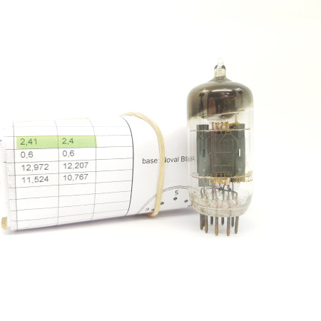 1 X 12AU7 RT TUBE. 1954s PRODUCTION D GETTER. NOS/NIB. RCB41