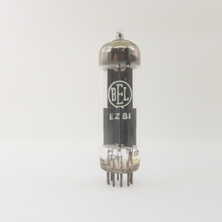 1 X EZ81 BEL TUBE. NOS. RCB6