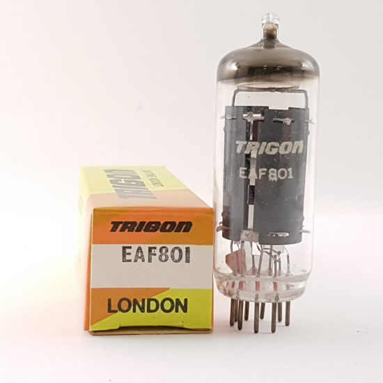 1 X EAF801 TRIGON TUBE. NOS/NIB. M20 - RCB45  ES