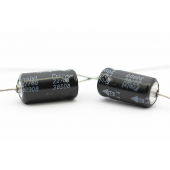 2 X ELECTROLYTIC CAPACITOR...
