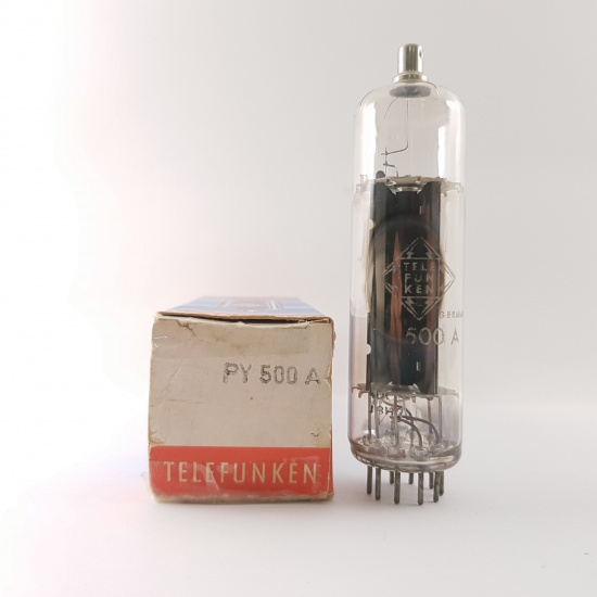 1 X PY500A TELEFUNKEN TUBE. NOS/NIB. RC10/V1