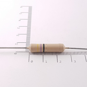 1 X RESISTOR CARBON FILM...