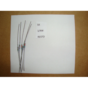 4 X RESISTOR 1/4W 10K 5%...