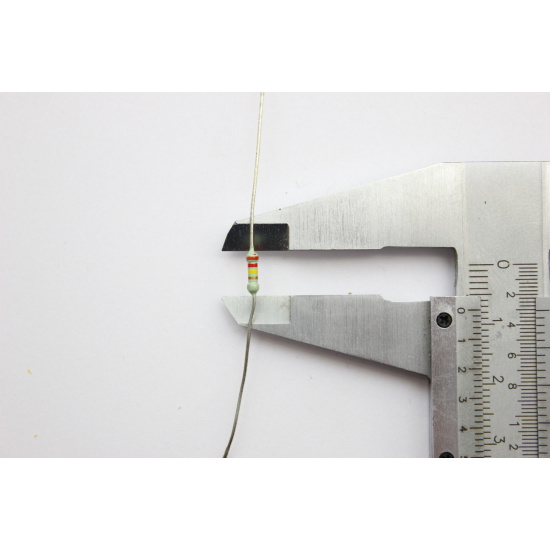 2 X RESISTOR. 1/4W 320K 5%  NOS (New...