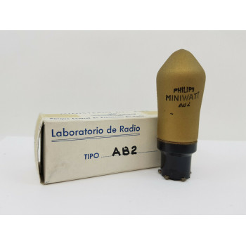 AB2 TUBE. 4D1 TUBE. PHILIPS MINIWATT BRAND. NOS TUBE. RC8