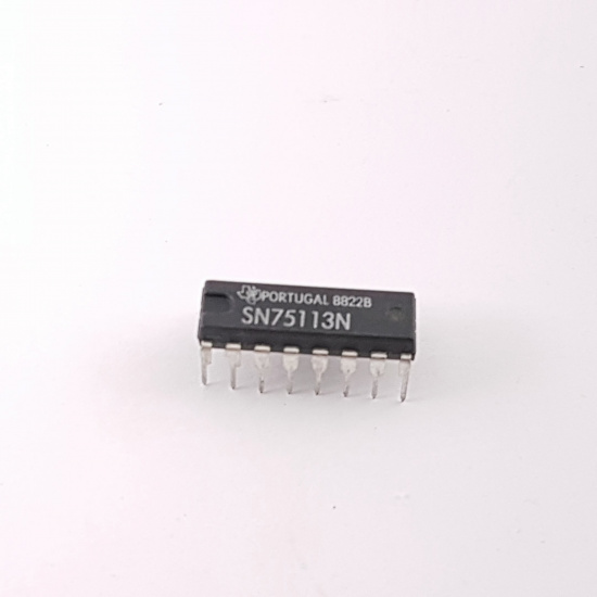 1 X SN75113N TEXAS INTEGRATED CIRCUIT NOS. RC613AU16F100724