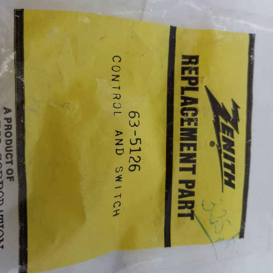 1 x POTENCIOMETRO ZENITH 63-5126...