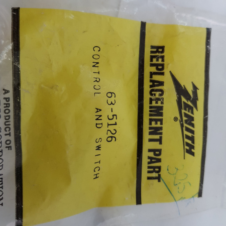 1 x POTENCIOMETRO ZENITH 63-5126 POTENTIOMETER. 1M LIN W ON/OFF. P1U4