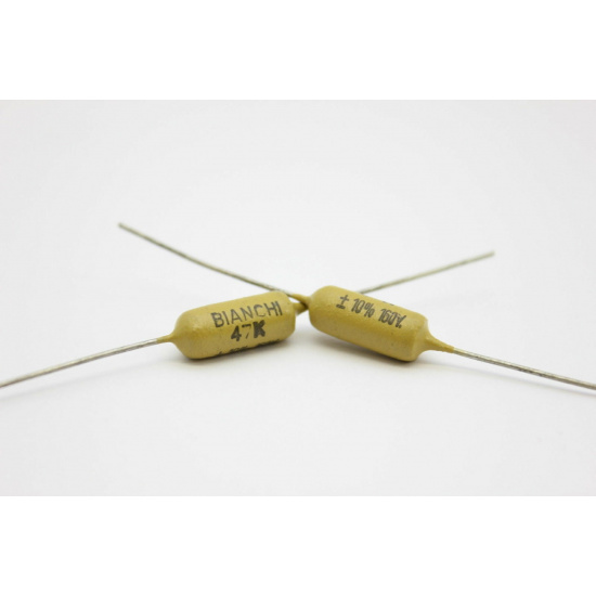 1 X MULLARD MUSTARD CAPACITOR. 0.047uF 47K 160V 10% *1 PC* HIFI. + RC4