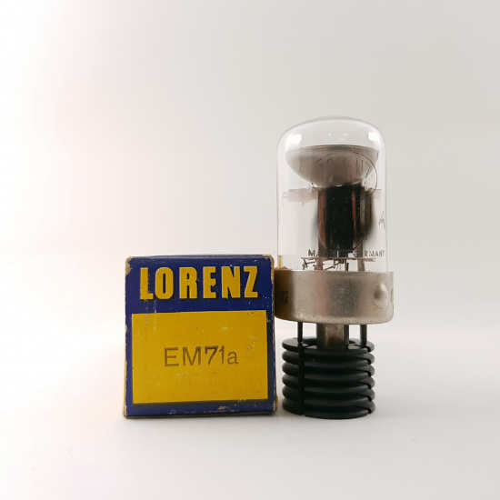 1 X EM71A LORENZ MAGIC EYE TUBE. CB408