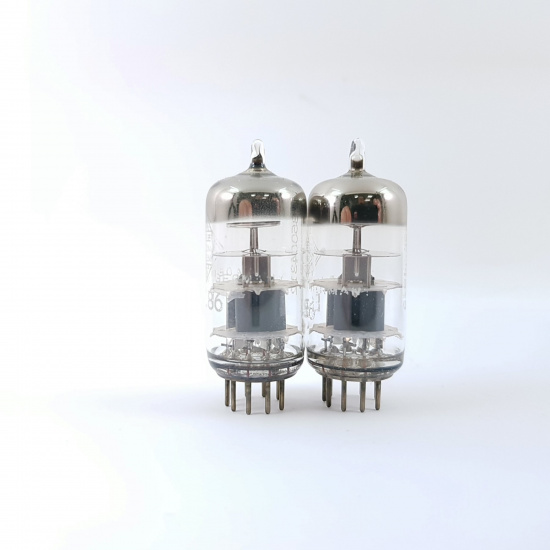 2 X EC86 TELEFUNKEN TUBE. 1960s...