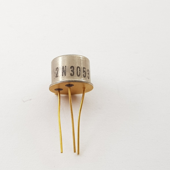 1 X 2N3053 GOLD TRANSISTOR NOS. RC613BU3F230724