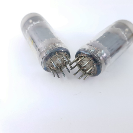 2 X 6463 UNITED ELECTRON TUBE. 1977 PROD. MATCHED PAIR. 28A. CB398