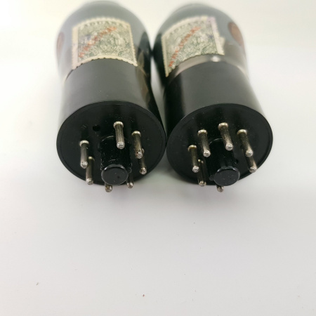 2 X 6F6G MARCONI TUBE. 1948. MATCHED PAIR. NOS/NIB. RCB44