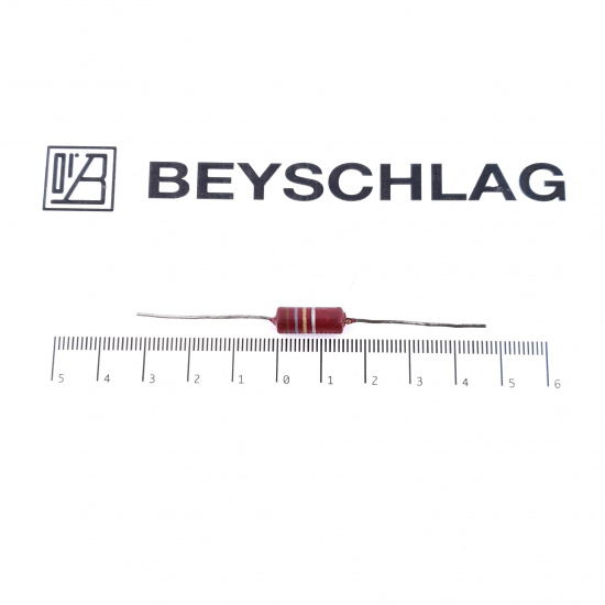 1 X 1/2W 160K 10% VINTAGE BEYSCHLAG RESISTOR. NOS. C1923U3F010824