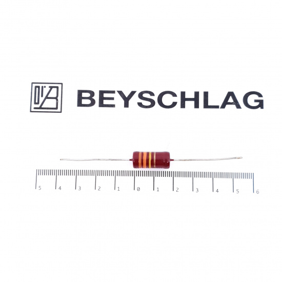 1 X 1W 330K 5% VINTAGE BEYSCHLAG RESISTOR. NOS. C1923U3F010824