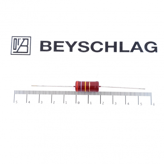 1 X 1W 270K 5% VINTAGE BEYSCHLAG RESISTOR. NOS. C1923U12F010824