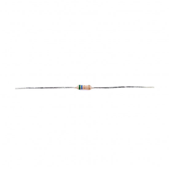 8 X 1/4W 5.6R 5R6 5% CARBON RESISTOR. C1881U150F030824