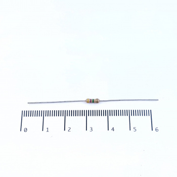 8 X 1/4W 4.7M 4M7 5% CARBON...