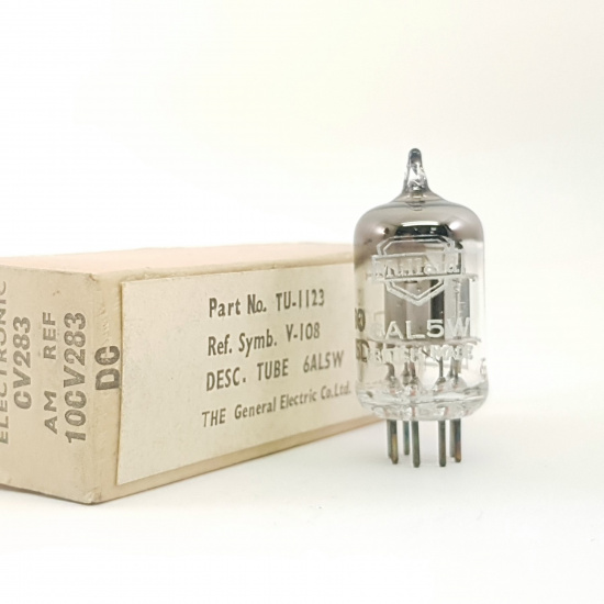 1 X CV283 / EAA91 / EB91 / 6AL5W MULLARD TUBE. NOS/NIB. RC10A