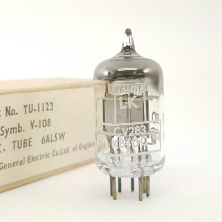 1 X CV283 / EAA91 / EB91 / 6AL5W MULLARD TUBE. NOS/NIB. RC10A