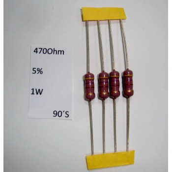 RESISTOR CARBON FILM. 1W...