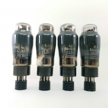 4 X CL33 MULLARD TUBE....