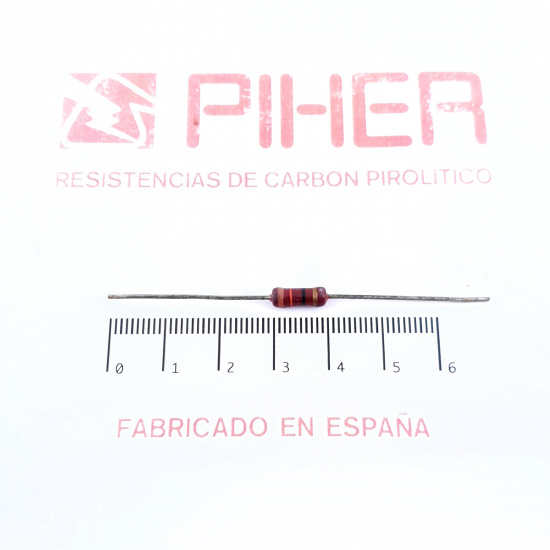 1 X 1/2W 13R 5% 1970s VINTAGE PIHER RESISTOR. NOS. C1888U4F070824