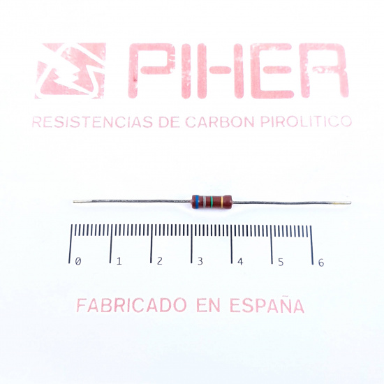 1 X 1/2W 6.8M 6M8 5% 1970s VINTAGE PIHER RESISTOR. NOS. C1891U50F080824