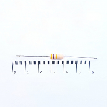 4 X 1W 470K 5% CARBON...