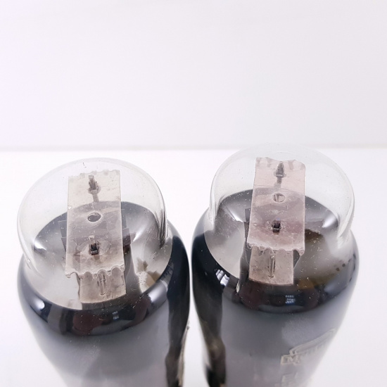 2 X EL33 TUBE. MULLARD. SMOKED GLASS....