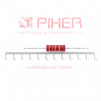 1 X 2W 4.7R 4R7 5% 1970s...