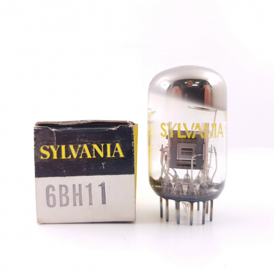 1 X 6BH11 SYLVANIA TUBE. NOS/NIB. C72