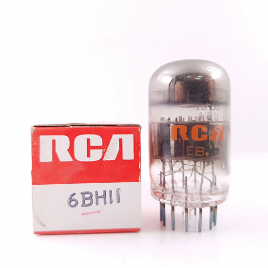 1 X 6BH11 RCA TUBE. NOS/NIB. C72