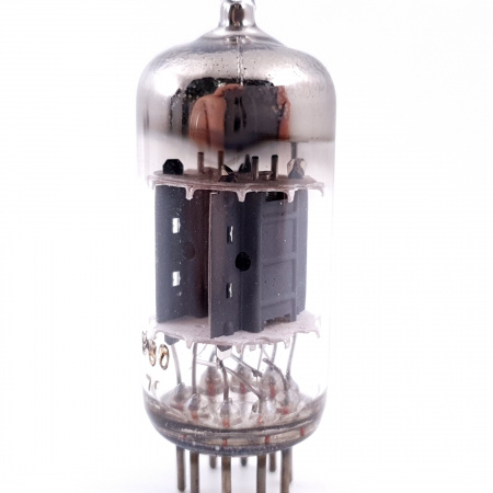 1 X ECC83 MULLARD TUBE. 1960s PRODUCTION. E-CODES.  NOS/NIB. CB407