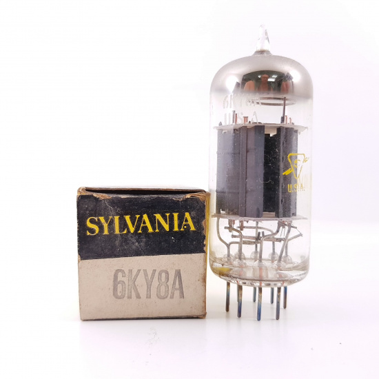 1 X 6KY8A SYLVANIA TUBE. NOS/NIB. RCB189